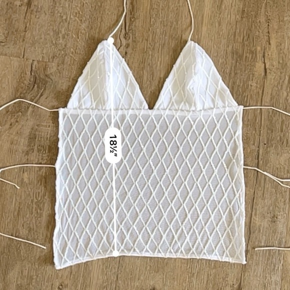 Handmade Y2K Fairycore Mermaid Ibiza 
Sequin Halter Backless Vest Top - Small - Picture 8 of 8